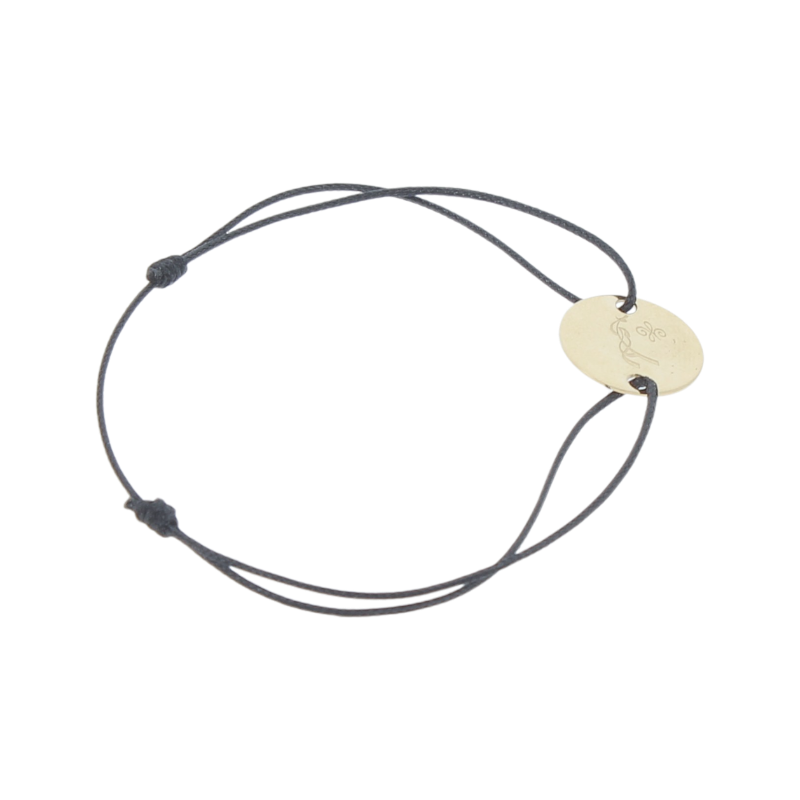 Pénélope - Bracelet Zoé noir | - Ohlala