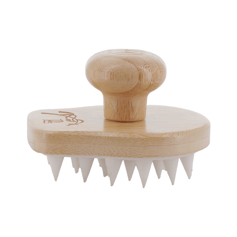 Pénélope - Brosse massante bois/ blanc | - Ohlala