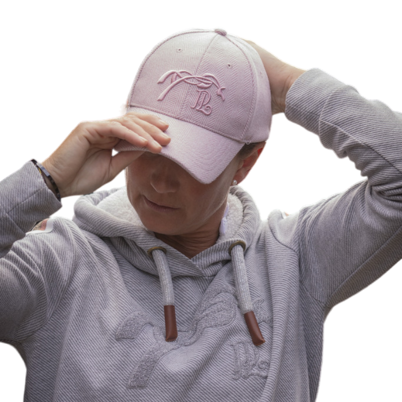 Pénélope - Casquette Naomi Chevron rose | - Ohlala