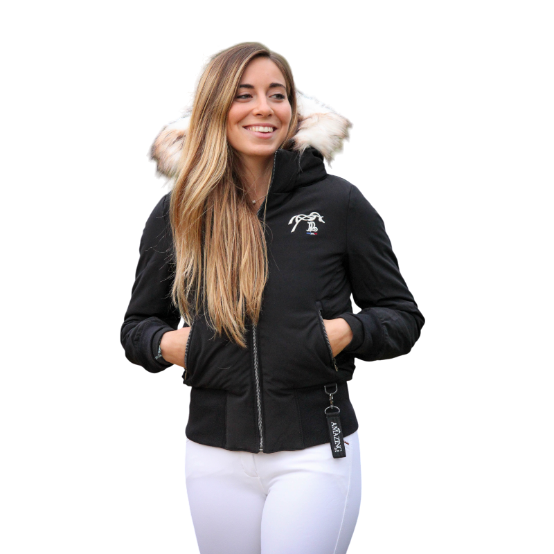 Pénélope - Doudoune Step noir | - Ohlala