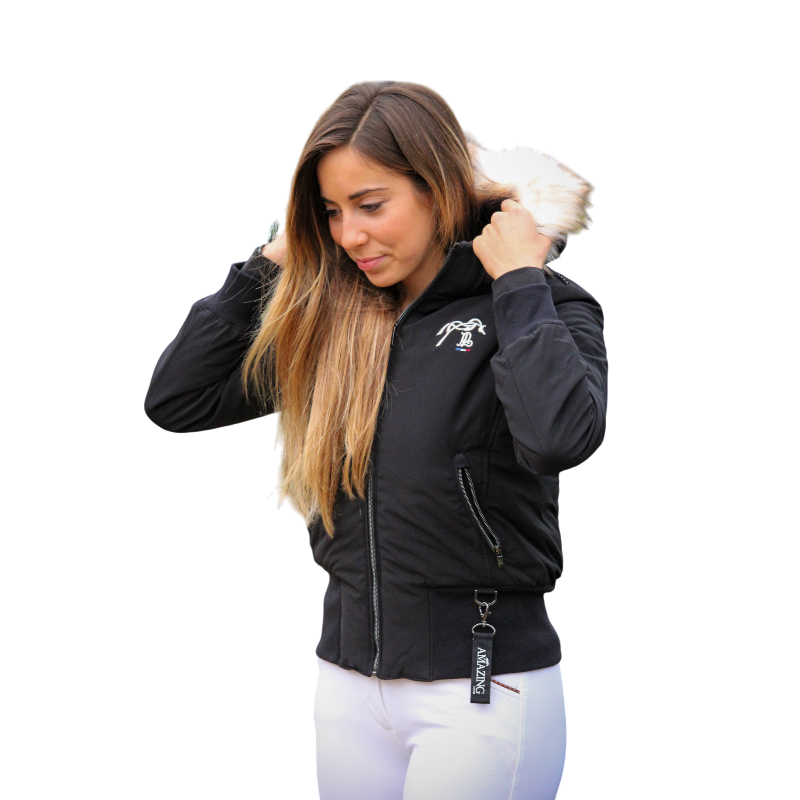 Pénélope - Doudoune Step noir | - Ohlala