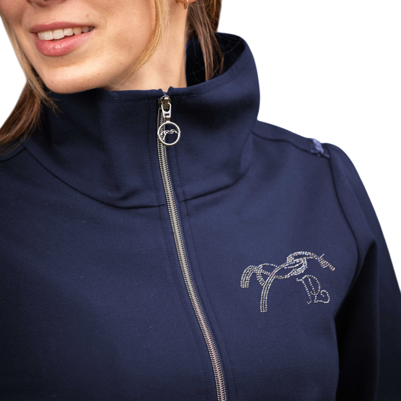 Pénélope - Veste femme Tweeny Strass marine | - Ohlala