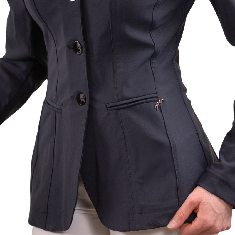 Pénélope - Veste de concours femme Calista marine | - Ohlala