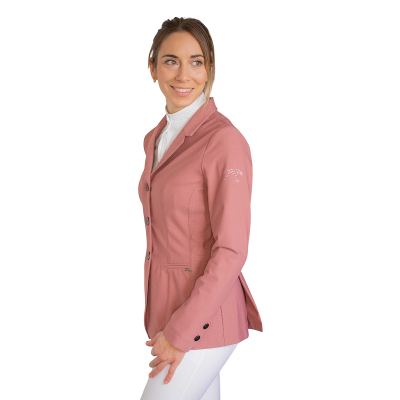 Pénélope - Veste de concours femme Calista vieux rose | - Ohlala