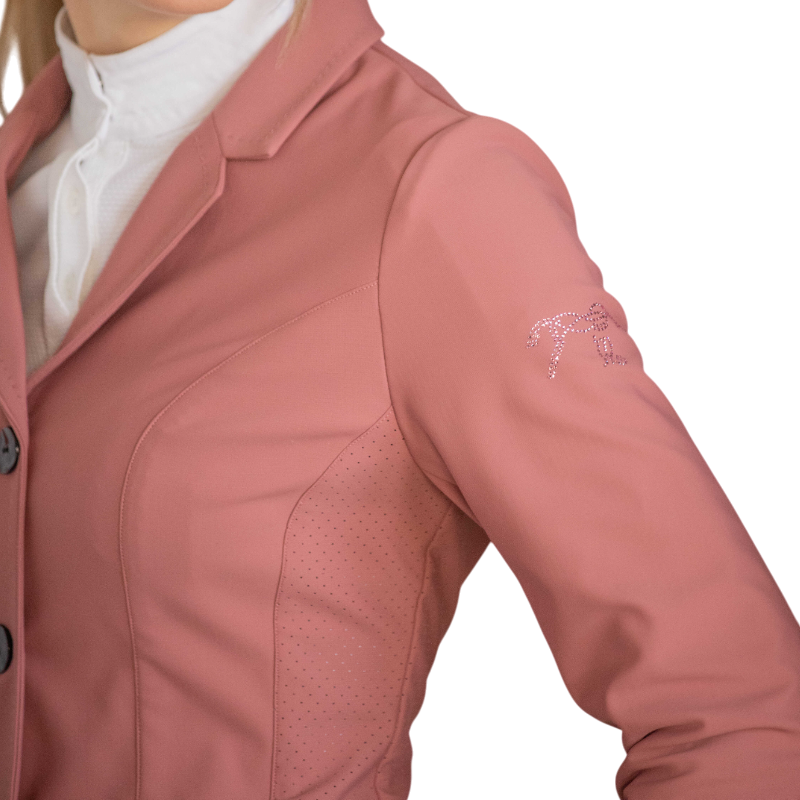 Pénélope - Veste de concours femme Calista vieux rose | - Ohlala