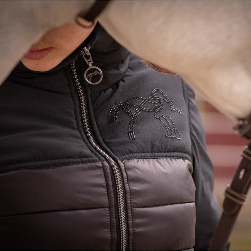 Pénélope - Veste femme Edelweiss noir | - Ohlala