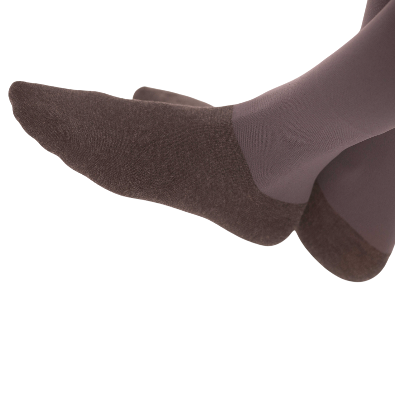 Pénélope - Chaussettes d'équitation Luxe gris (x2) | - Ohlala