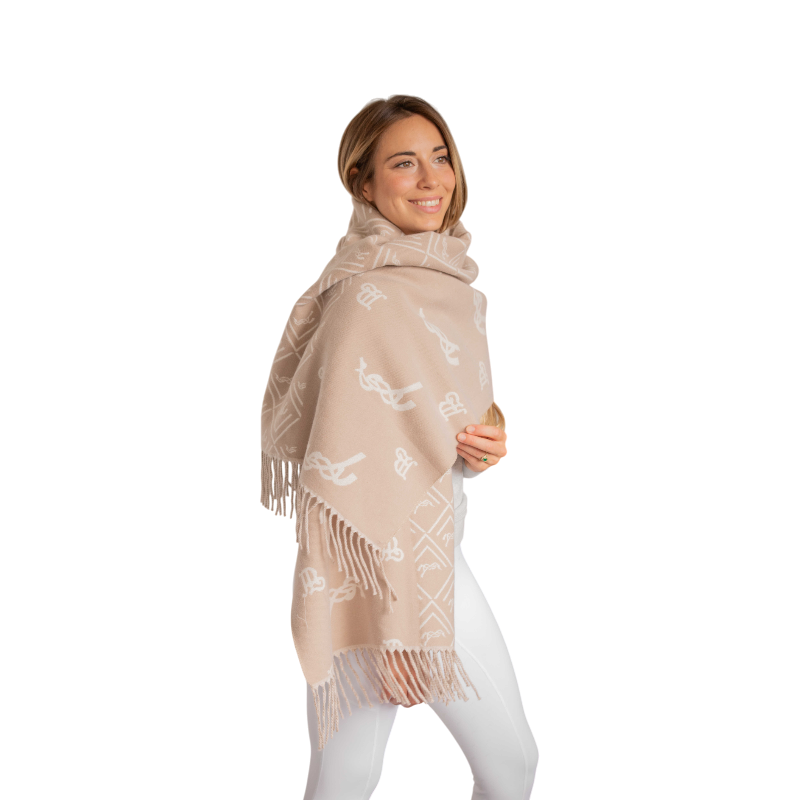 Pénélope - Echarpe femme Lana beige/ écru | - Ohlala