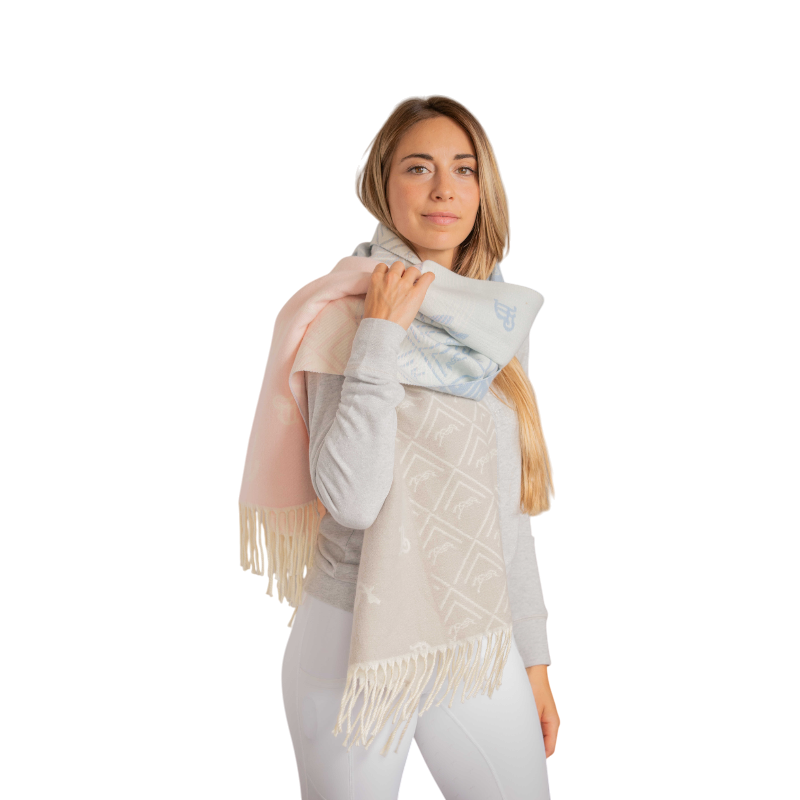 Pénélope - Echarpe femme Lana rainbow | - Ohlala