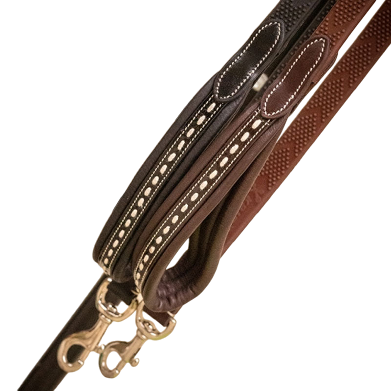 Pénélope - Laisse pour chien Rubber noir | - Ohlala