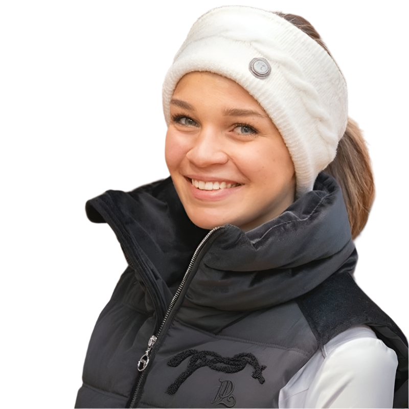 Pénélope - Bandeau Mel blanc | - Ohlala