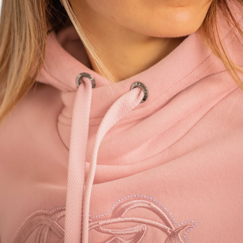 Pénélope - Sweat à capuche femme Polly rose | - Ohlala