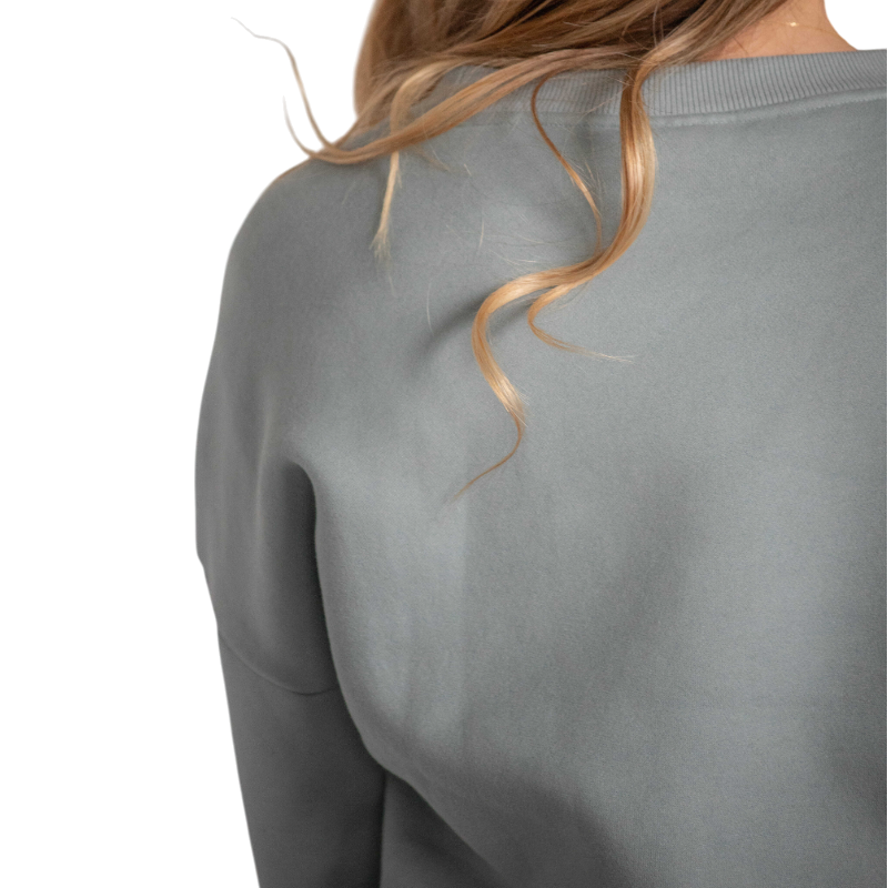 Pénélope - Sweat femme Bianca vert sauge | - Ohlala