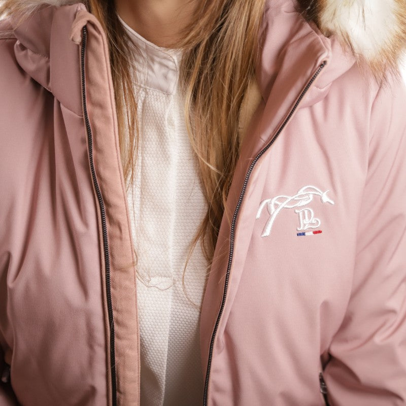 Pénélope - Doudoune Step femme rose poudré | - Ohlala