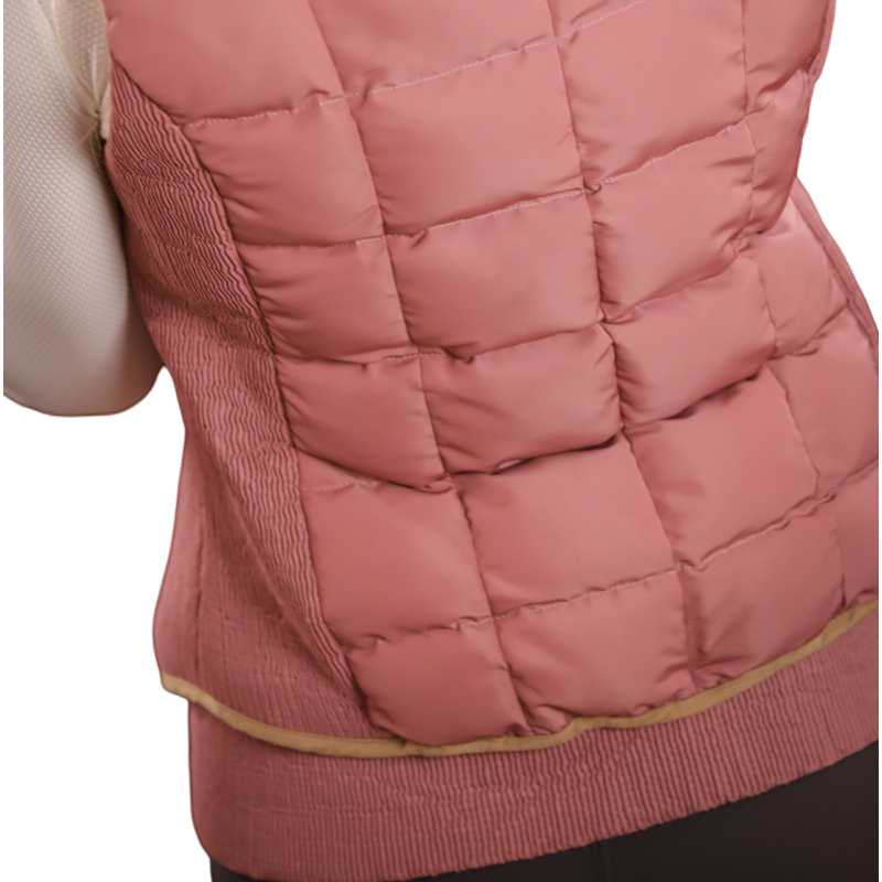 Pénélope - Doudoune sans manches Newroge femme vieux rose | - Ohlala
