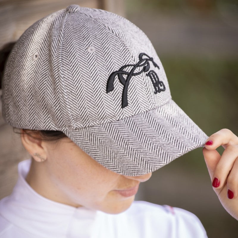 Pénélope - Casquette Naomi Chevron noir | - Ohlala