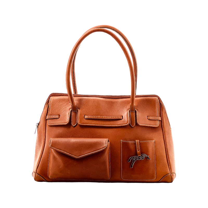 Pénélope - Sac Maelys grand modèle cognac | - Ohlala