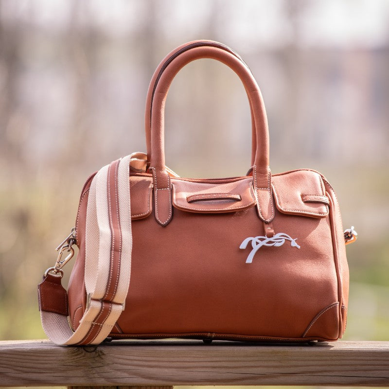 Pénélope - Sac Maelys Petit modèle cognac | - Ohlala