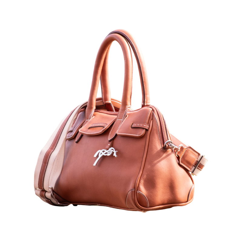 Pénélope - Sac Maelys Petit modèle cognac | - Ohlala
