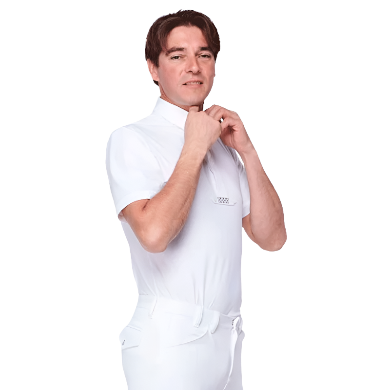 Sabbia Bianca - Chemise manches courtes Enzo blanc | - Ohlala