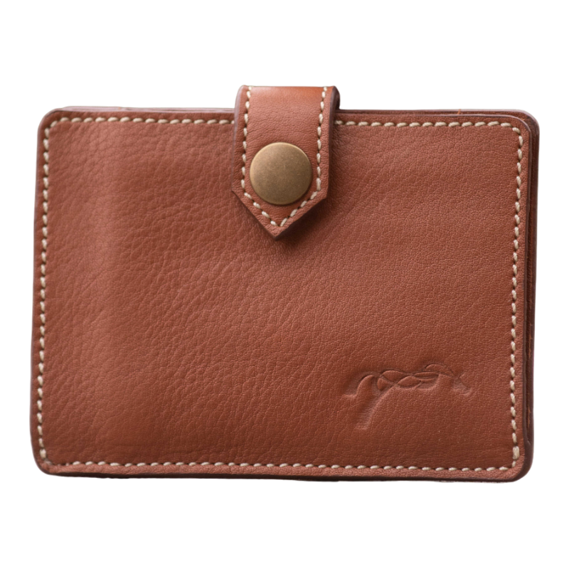 Pénélope - Porte-cartes Cartoon cognac | - Ohlala