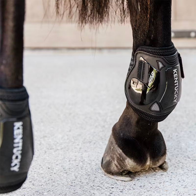 Kentucky Horsewear - Protège boulets Air Velcro noir