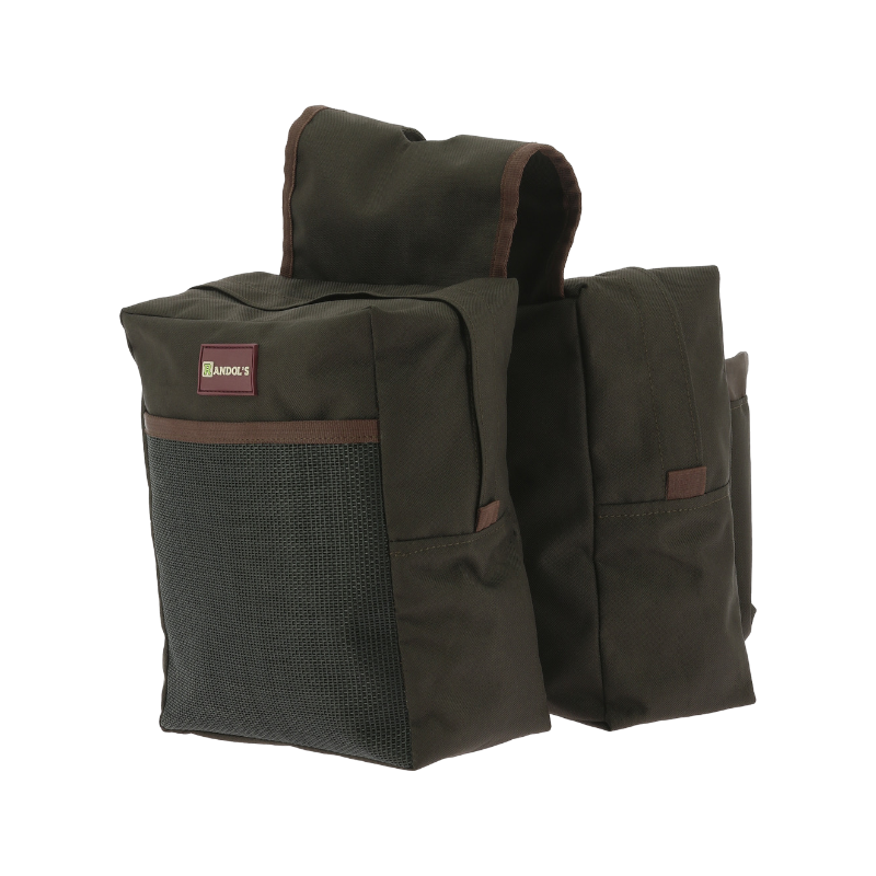 Randol's - Sacoche western double brun | - Ohlala