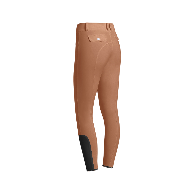 RG Italy - Pantalon d'équitation femme RG taille haute marron | - Ohlala