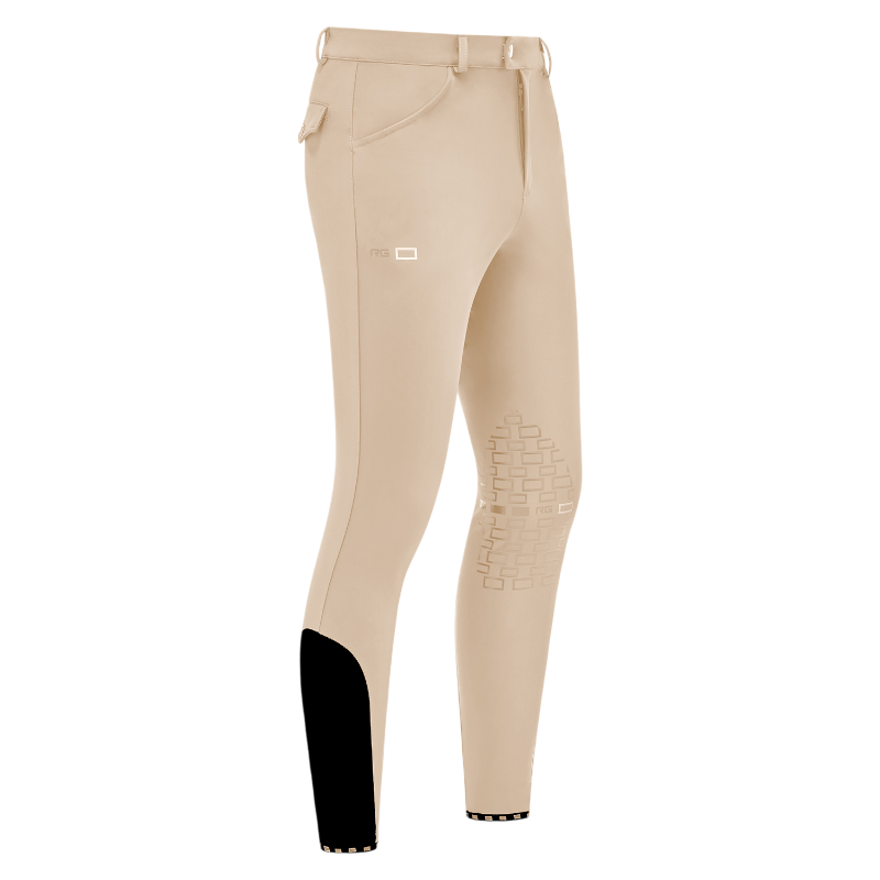 RG Italy - Pantalon d'équitation homme RG beige | - Ohlala