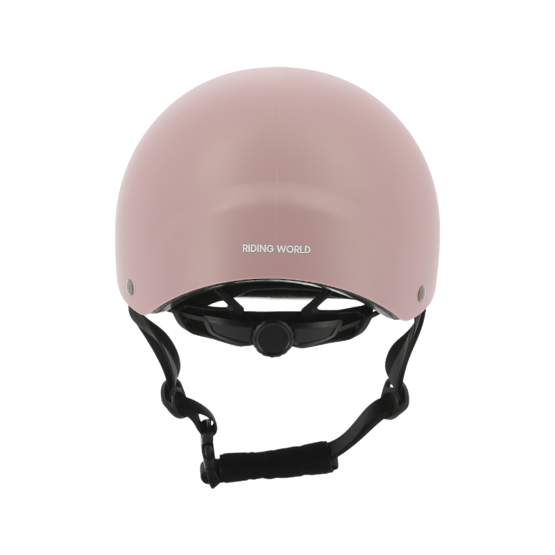 Riding World - Casque d'équitation Windy rose mat | - Ohlala