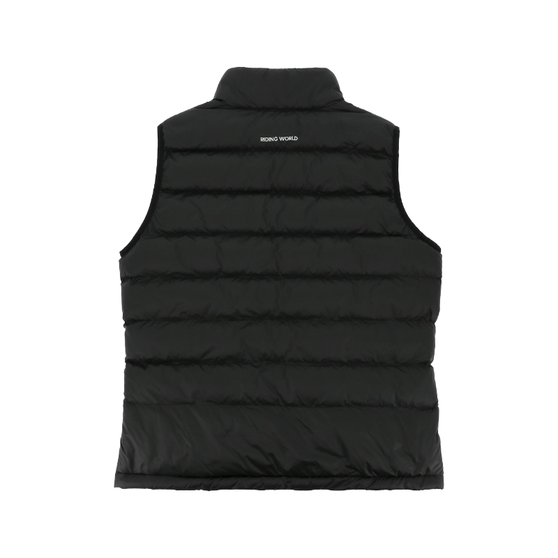 Riding World - Doudoune sans-manches femme Robin noir | - Ohlala