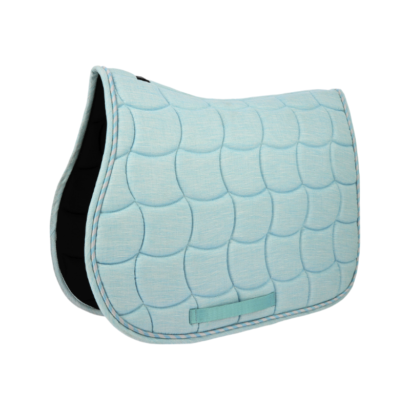 Riding World - Tapis de selle Sunshine bleu ciel | - Ohlala