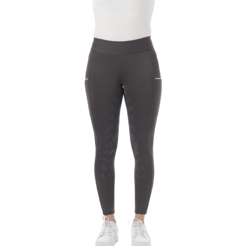 Riding World - Legging d'équitation femme agadir gris | - Ohlala
