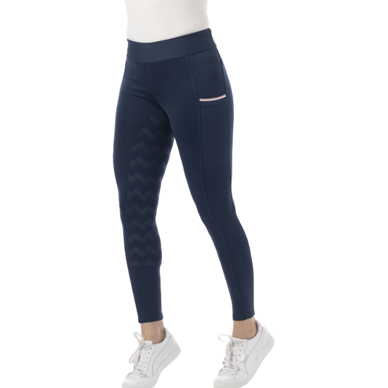 Riding World - Legging d'équitation femme agadir marine | - Ohlala