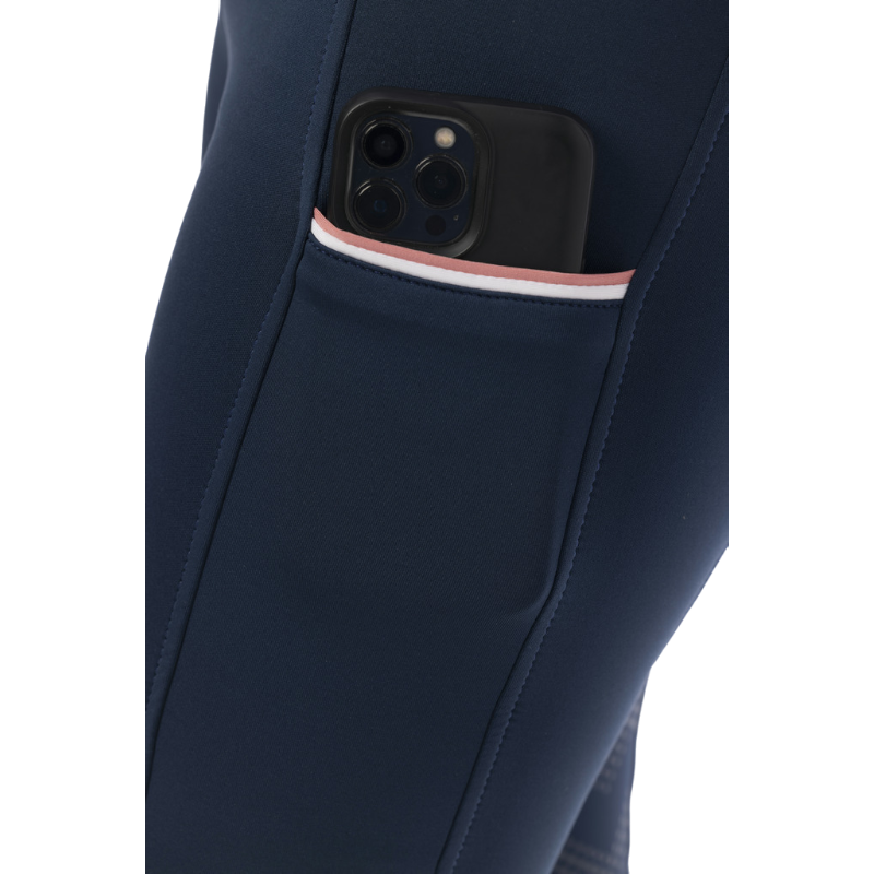 Riding World - Legging d'équitation femme agadir marine | - Ohlala