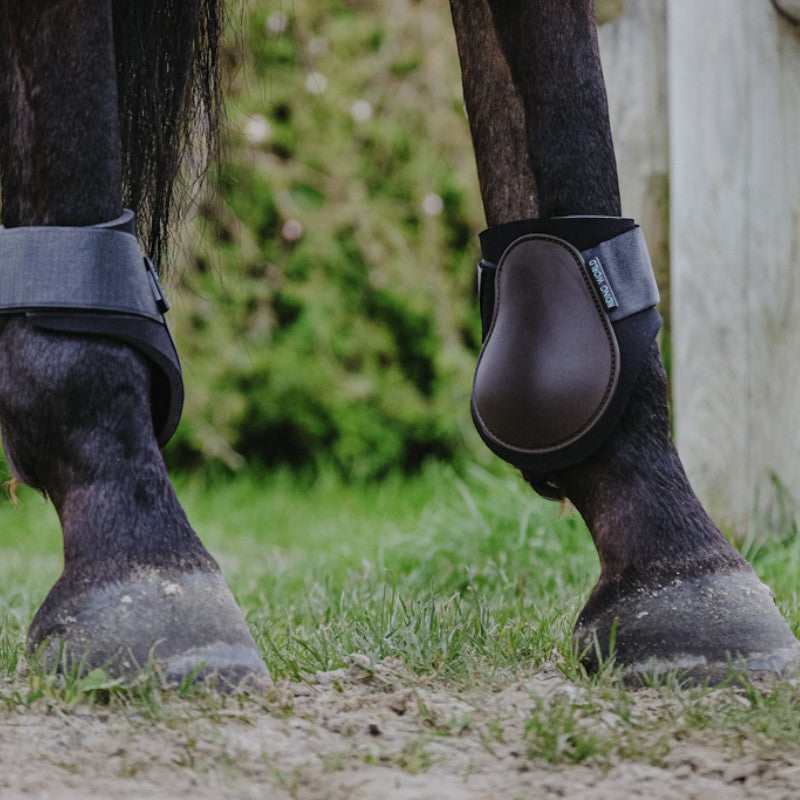 Riding World - Protège-boulets marron | - Ohlala