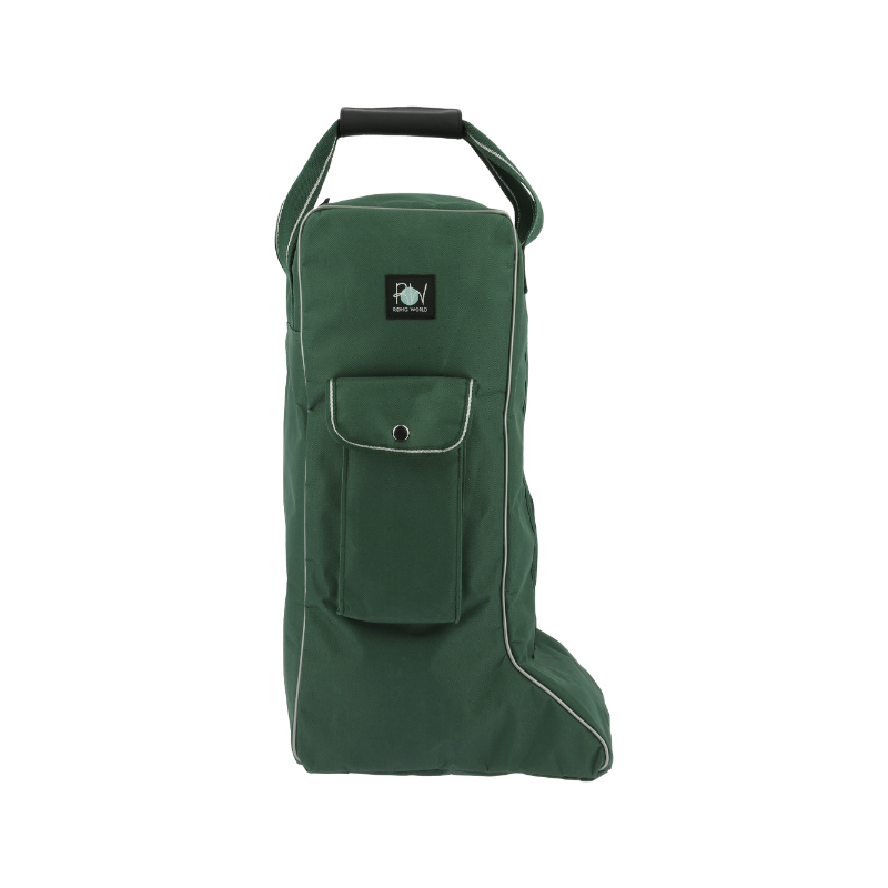 Riding World - Sac à bottes vert foncé | - Ohlala