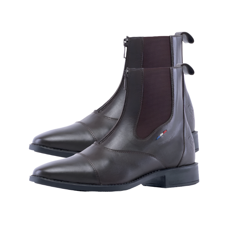 Rectiligne - Boots Ordessa marron | - Ohlala