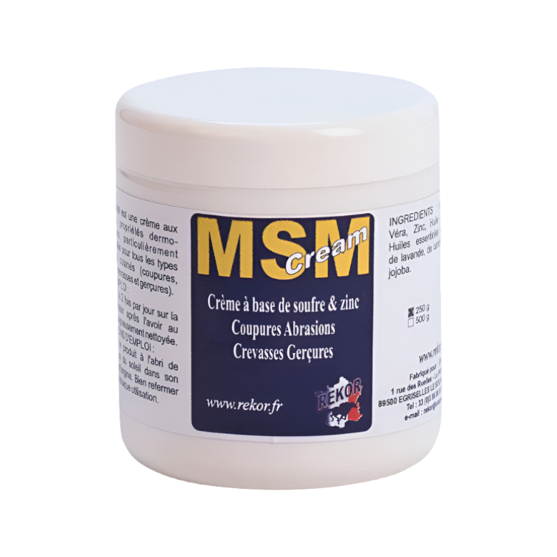 Rekor - Crème réparatrice MSM | - Ohlala