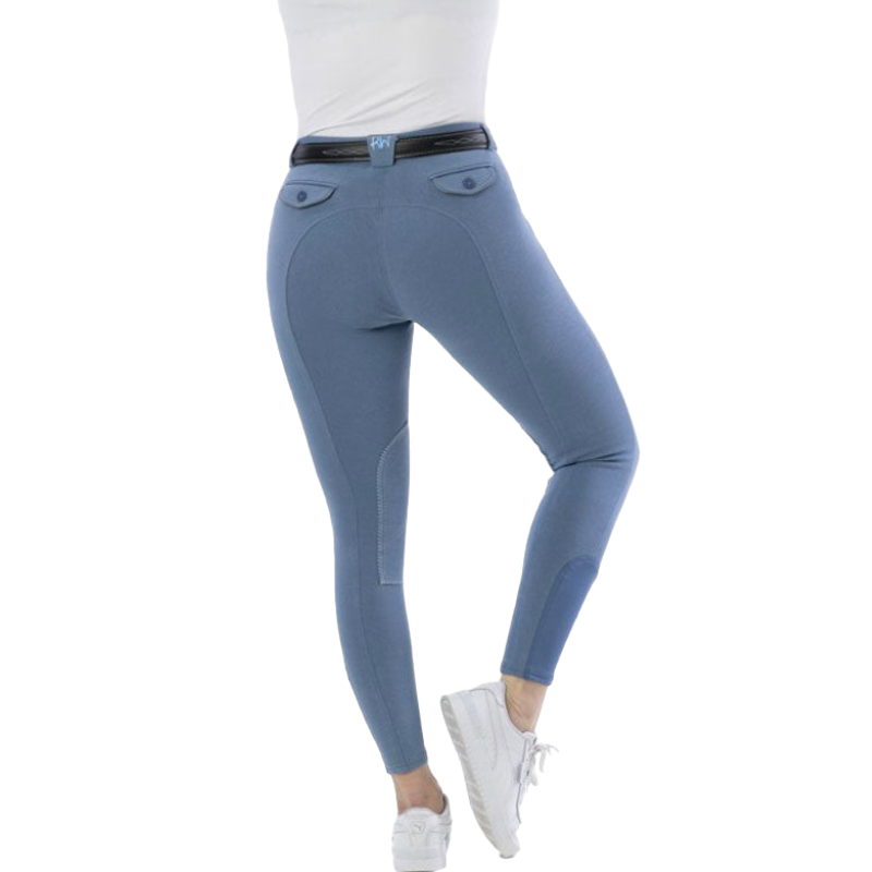 Riding World - Pantalon d'équitation femme Alexandrie bleu | - Ohlala
