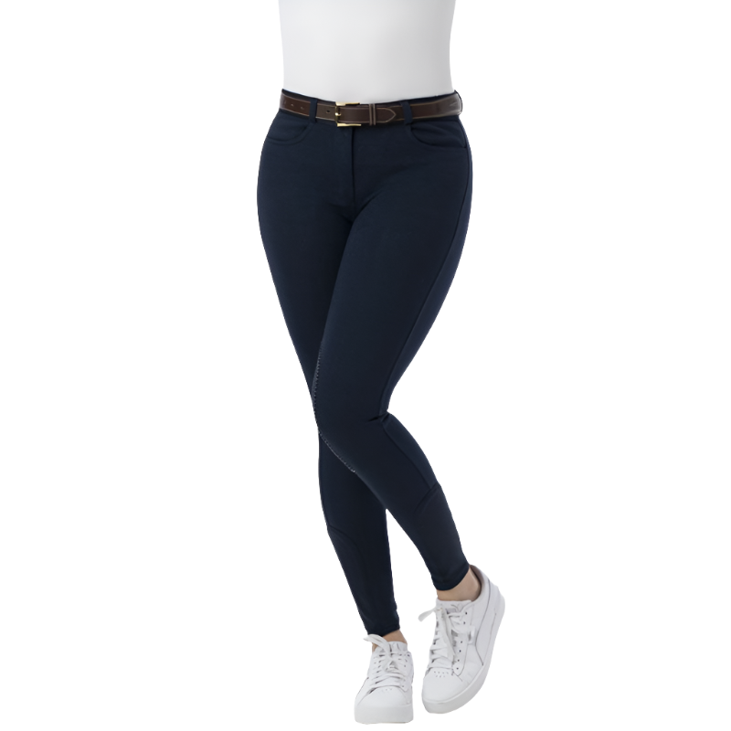 Riding World - Pantalon d'équitation femme Alexandrie marine | - Ohlala