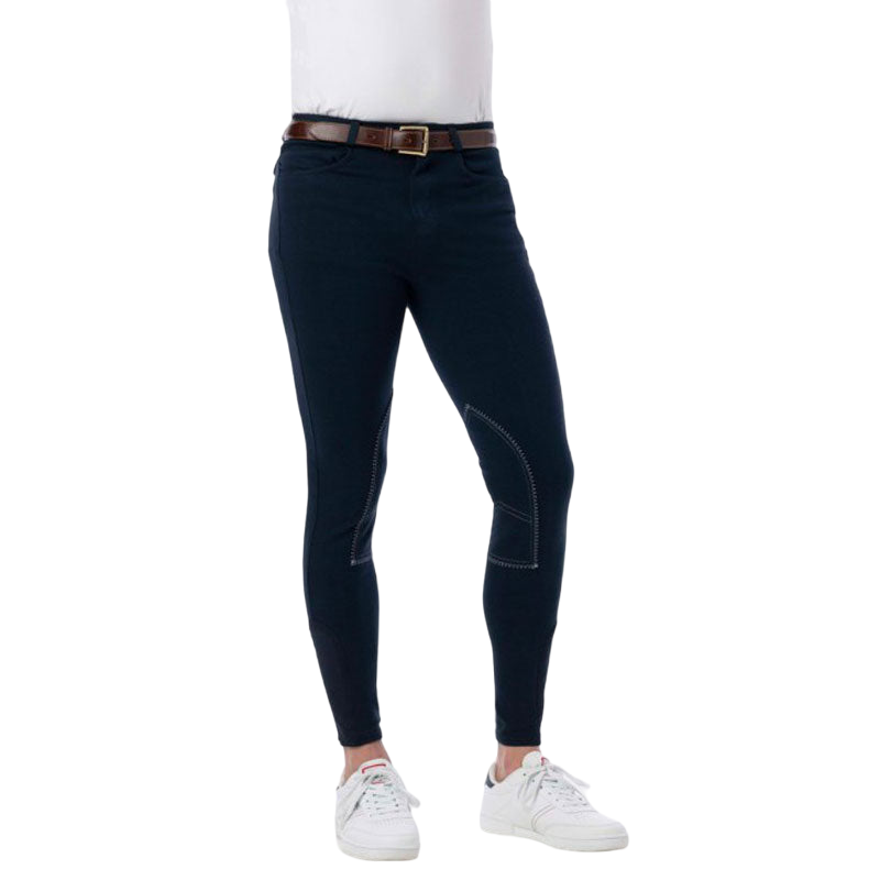 Riding World - Pantalon d'équitation homme Lecaire marine | - Ohlala