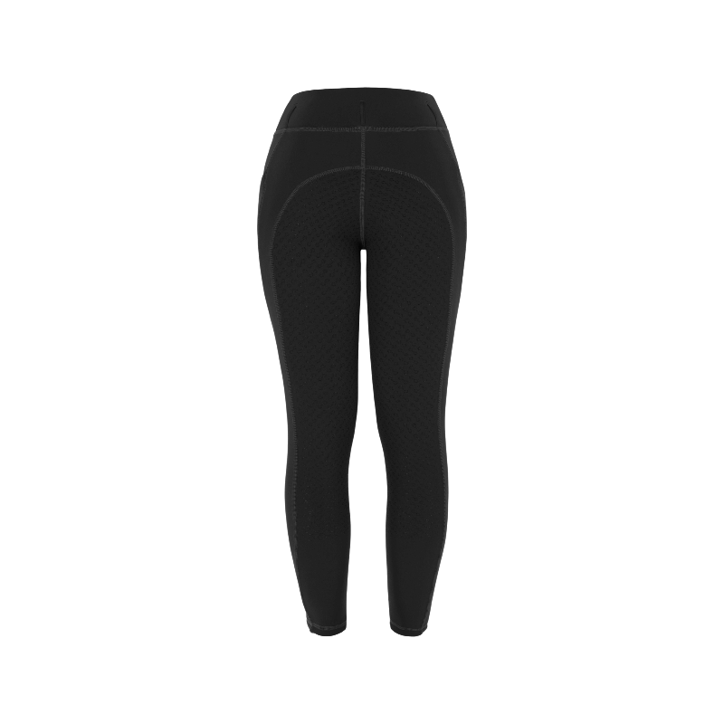Riding World - Women's polar equestrian leggings Volga black