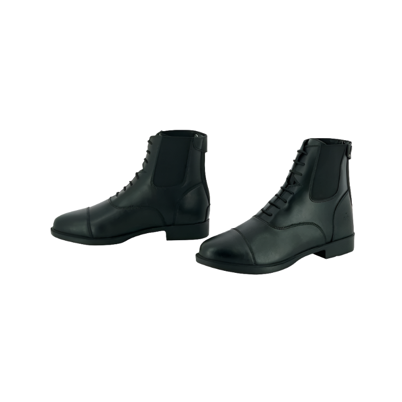 Riding World - Boots synthétique à lacets | - Ohlala