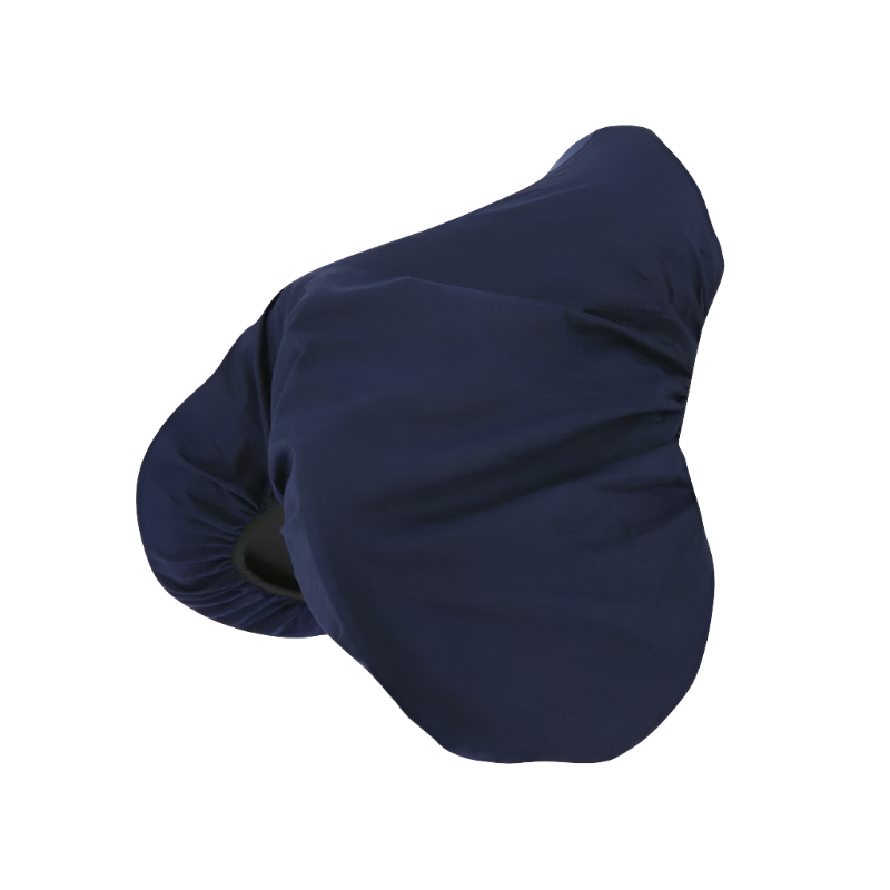 Riding World - Housse de selle en coton marine | - Ohlala