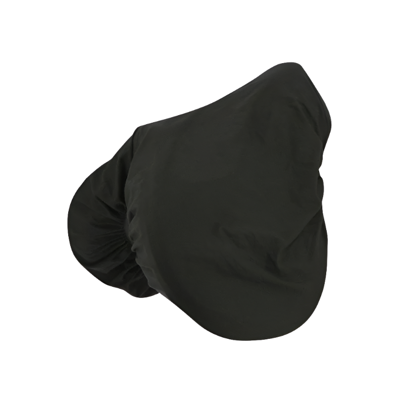 Riding World - Housse de selle en coton noir | - Ohlala