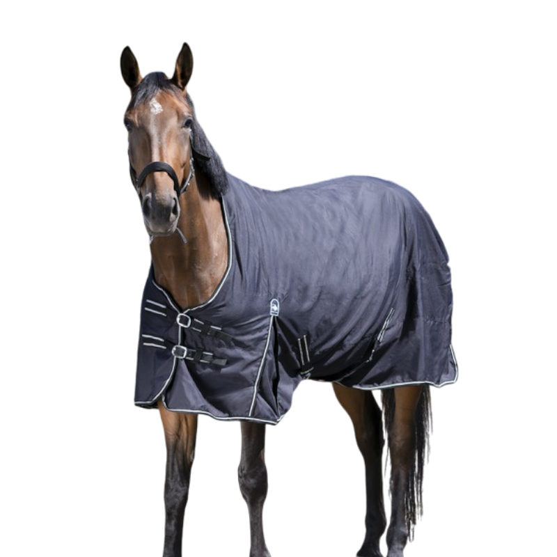 Riding world - Couverture imperméable oxford noir 0g | - Ohlala