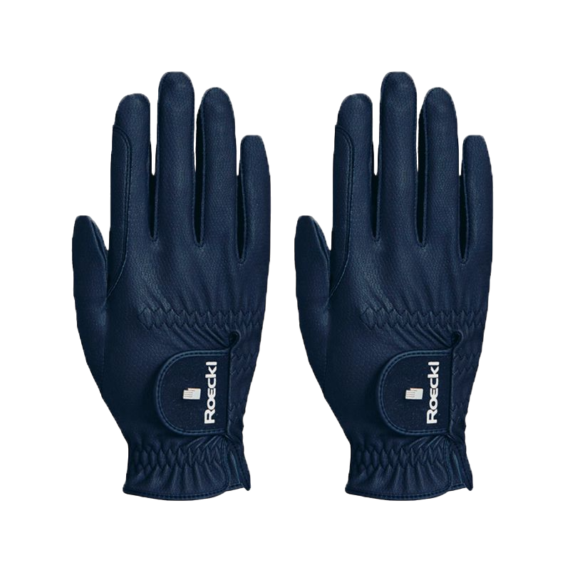 Roeckl - Gants d'équitation Grip Pro marine | - Ohlala