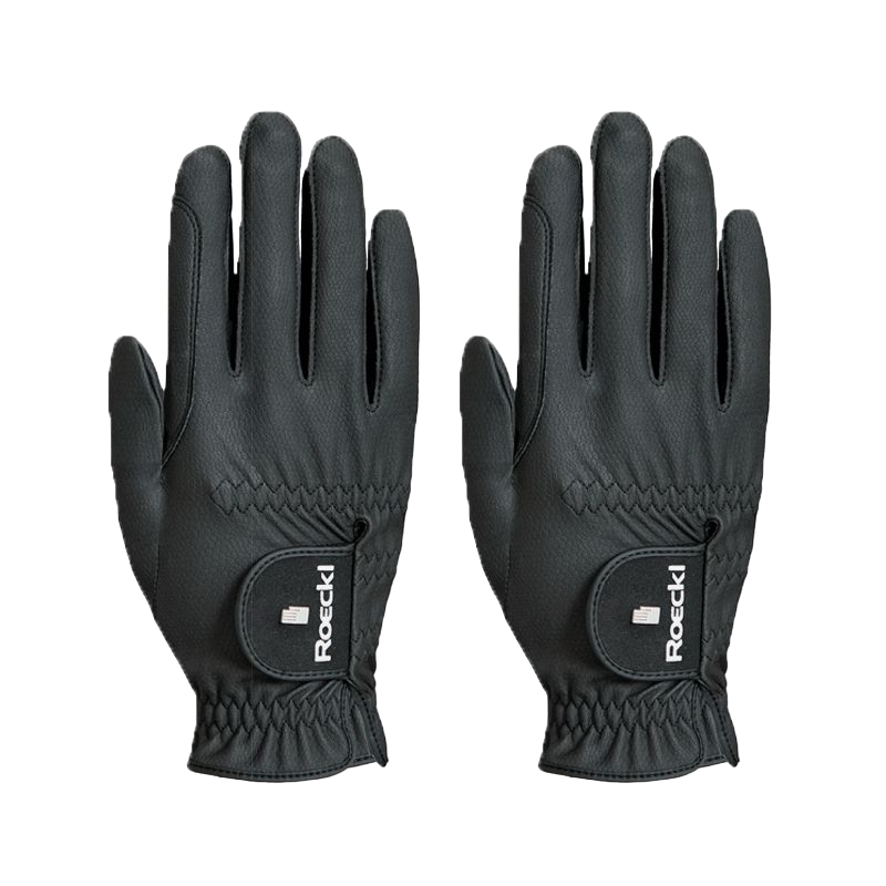Roeckl - Gants d'équitation Grip Pro noir | - Ohlala