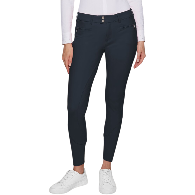 Samshield - Pantalon d'équitation femme Diane marine | - Ohlala